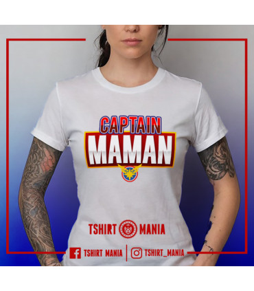 Tshirt Mania - Captain Maman