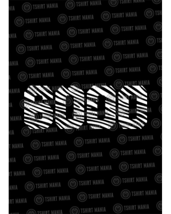 6000 Zebra t-shirt