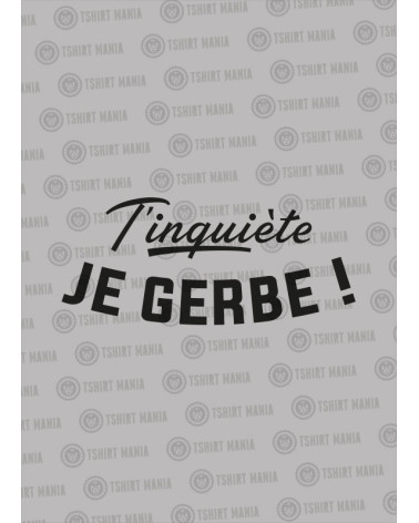 T'inquiète je gerbe sweat