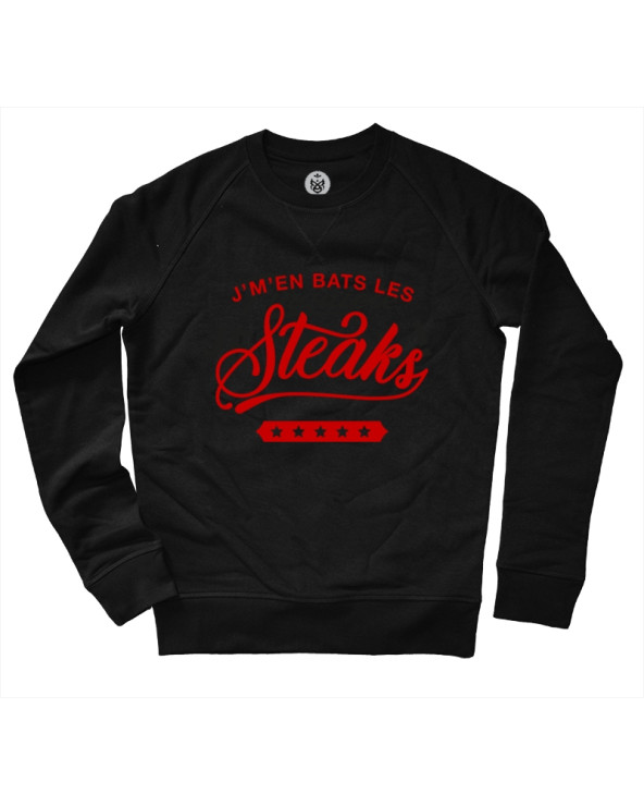 j'men bats les steaks Sweat