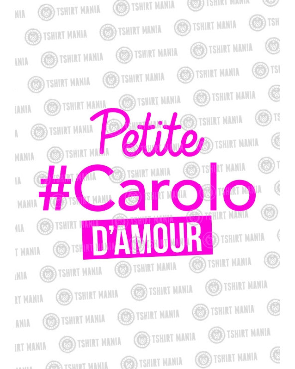 Petite Carolo D'amour tshirt