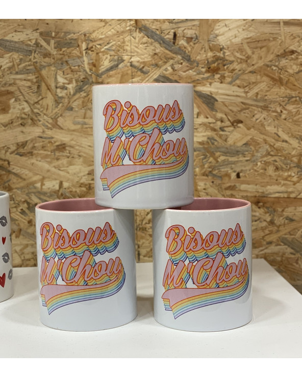 Mug Bisous m'Chou Color