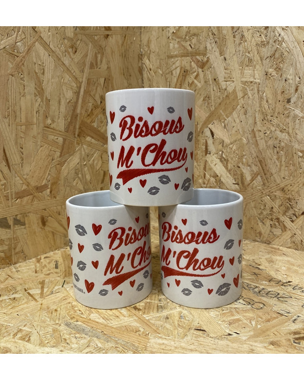 Mug Bisous m'chou Color
