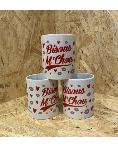 Mug Bisous m'chou Color