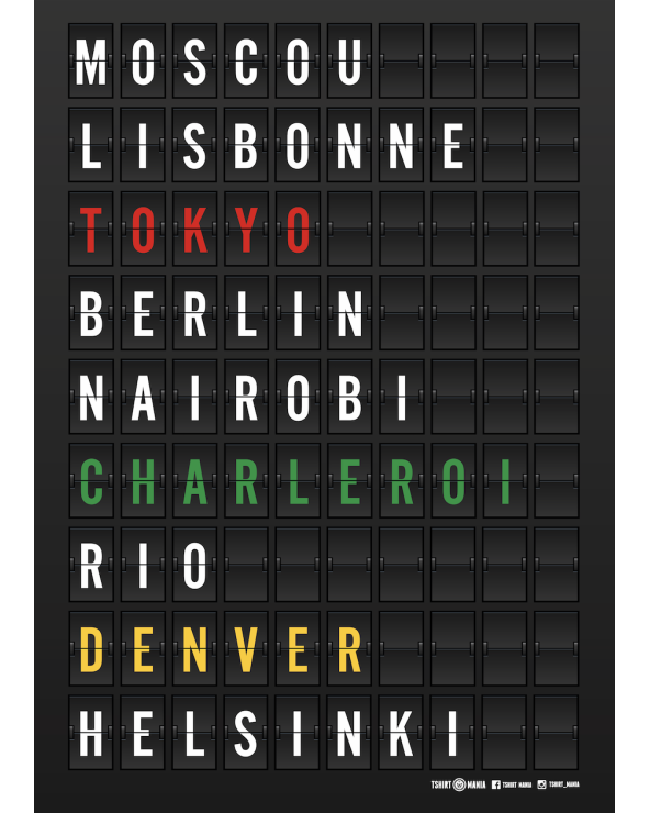 Poster Carolo around the world