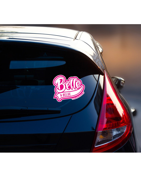 Belle et Belge Sticker