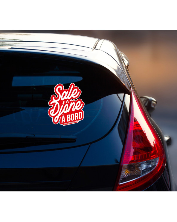 Sale Djone à bord Sticker