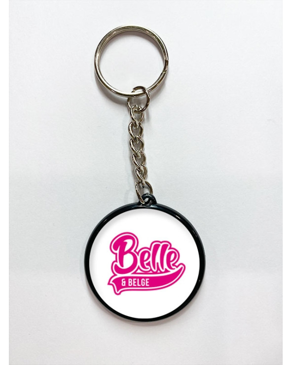 Belle et Belge porte clé