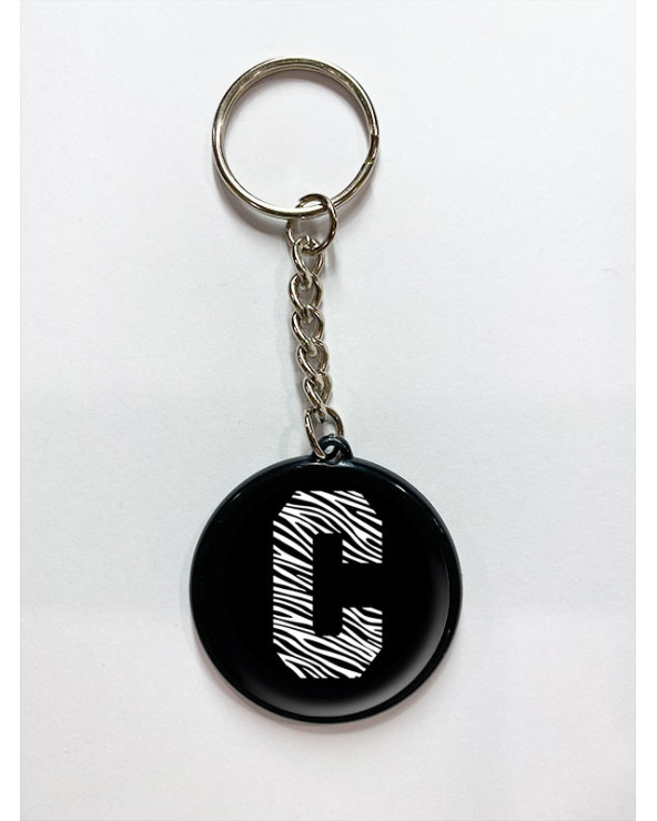 C Zebra porte clé