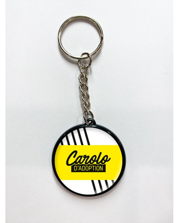 Carolo d'adoption porte clé