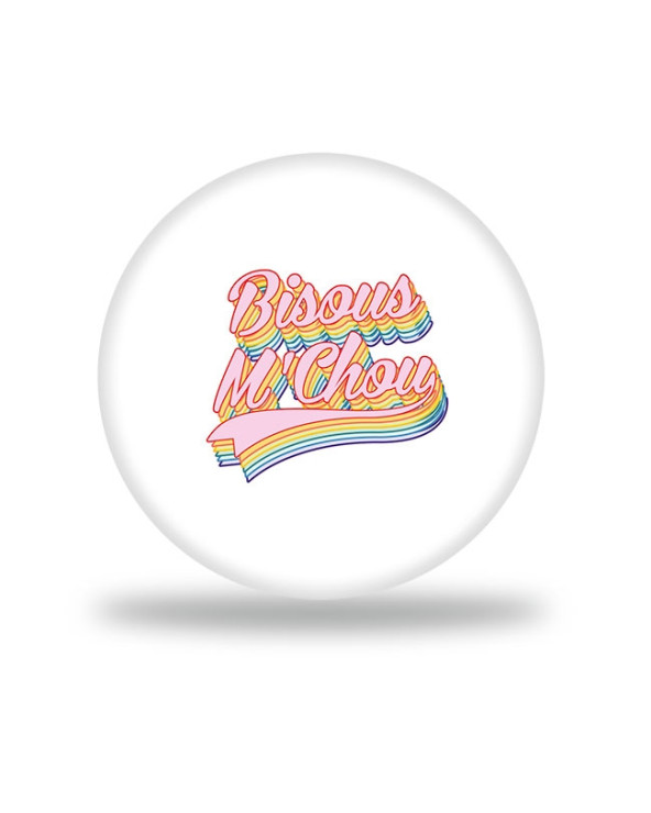 Bisous M'Chou Color Badge