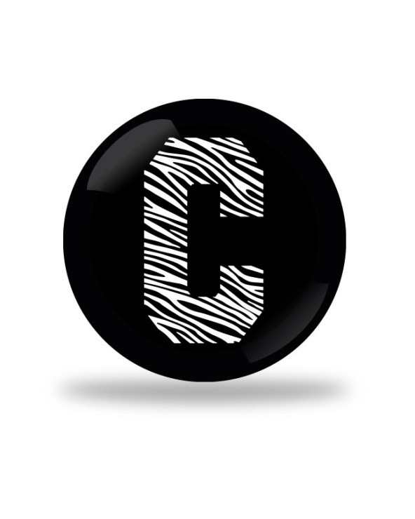 C Zebra Color Badge
