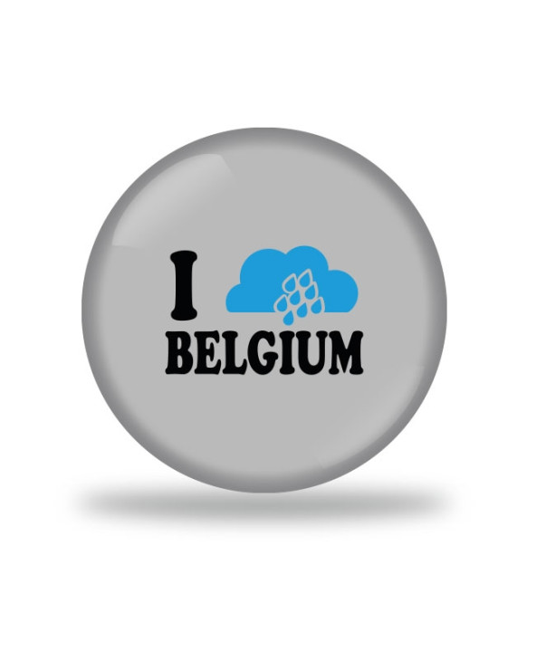 I Rain Belgium Badge