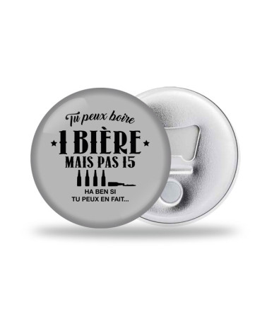 Boire 15 Bières Décapsuleur