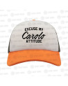 Excuse my Carolo Attitude Casquette