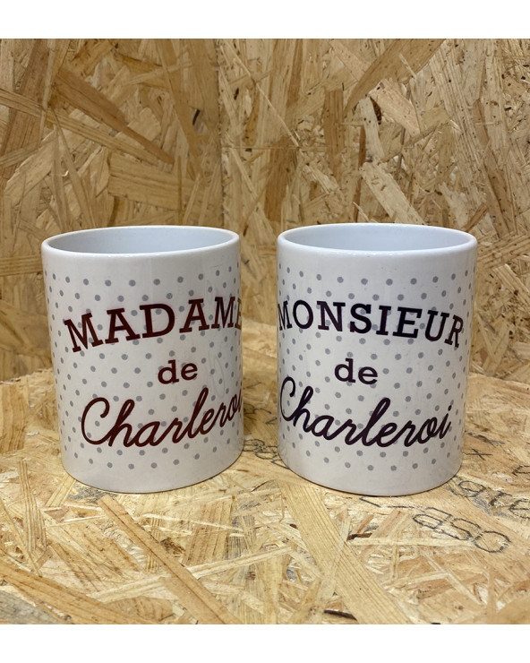 Mug Mr et Mde de Charleroi