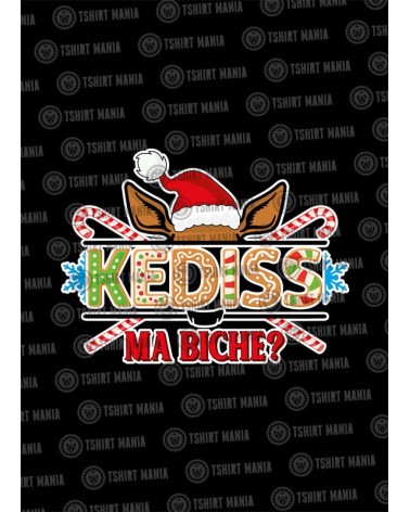 Kediss ma Biche de Noël Sweat
