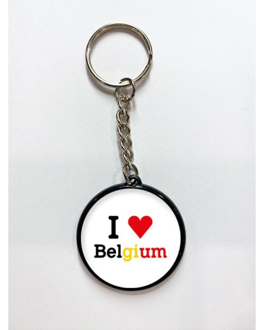 I Love Belgium porte clé