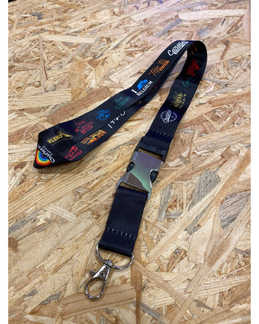 Tour de cou - Multi logos - Tshirt Mania