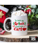 Je suis un Grinch avant mon café - Mug