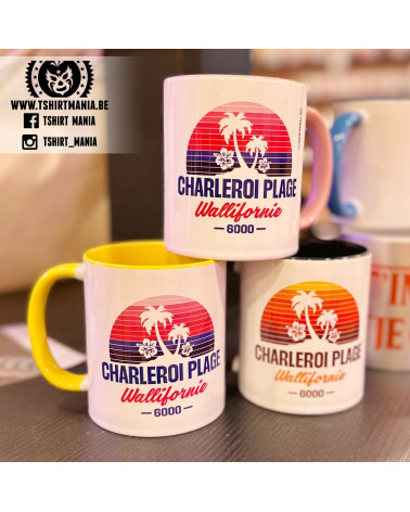 Tshirt Mania - Charleroi plage Mug