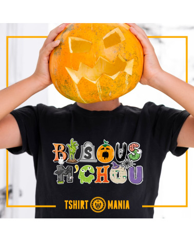 Tshirt Mania - Bisous M'Chou Halloween