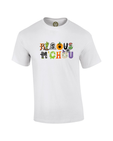 Tshirt Mania - Bisous M'Chou Halloween