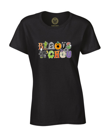 Tshirt Mania - Bisous M'Chou Halloween