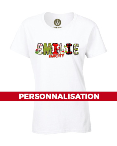 Tshirt Mania -  Alphabet Grinch - T-shirt Personnalisation