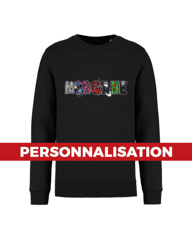 Tshirt Mania -  Mr Jack Alphabet - Sweat personnalisable