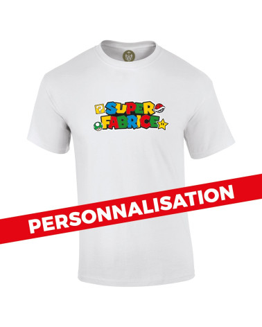 Tshirt Mania - Super Papa Mario - Personnalisable