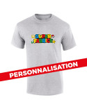 Tshirt Mania - Super Papa Mario - Personnalisable
