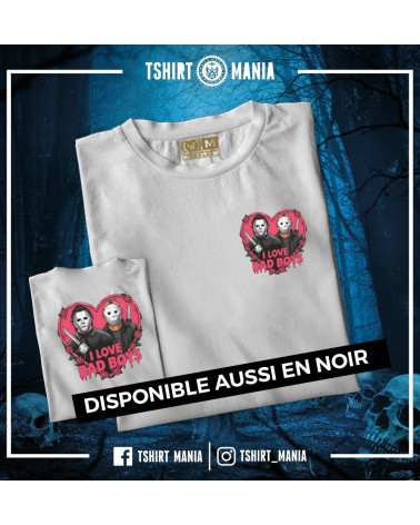 Tshirt Mania - Halloween - I love bad boys