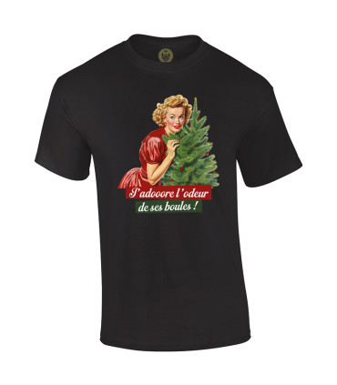 Tshirt Mania - J'adore l'odeur de ses boules