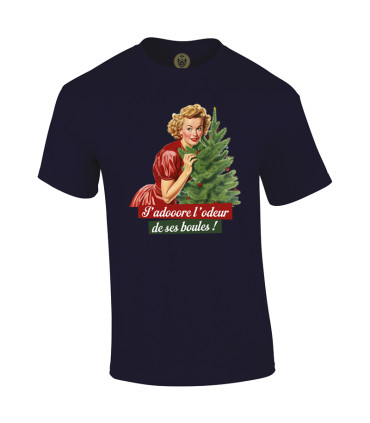 Tshirt Mania - J'adore l'odeur de ses boules