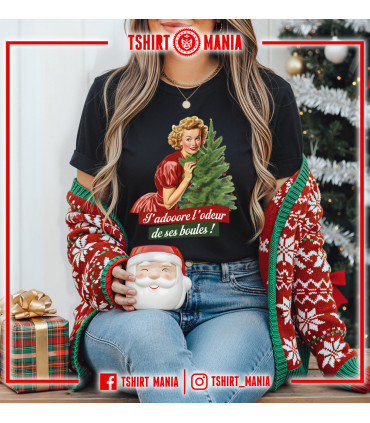 Tshirt Mania - J'adore l'odeur de ses boules